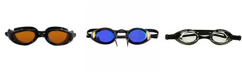 best swimming goggles, different goggles lenses, goggle lenses