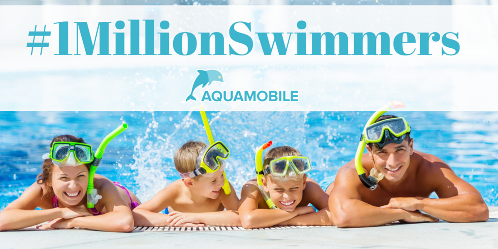 #1MillionSwimmers, importance of swimming lessons, swimming lessons, swimming safety