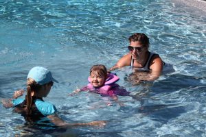 swim lesson, prepare child with autism for swim lesson, child swim, children swimming, private swim lesson