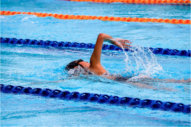 different swimming strokes, front crawl, freestyle stroke